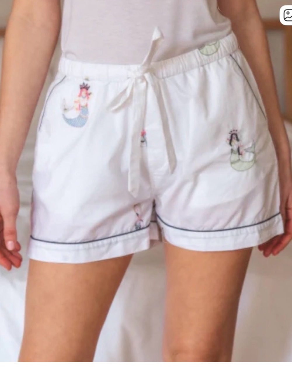 Printfresh daughters of triton pajama shorts 100% ORGANIC cotton